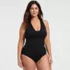 Women's Plus Size Twist Back Midkini , Front