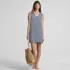 Women's SunShade UPF 50 Quickdry Sleeveless Mini Swim Cover-Up Dress, alternative image