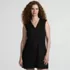 Women's SunShade UPF 50 Quickdry Sleeveless Mini Swim Cover-Up Dress, Front