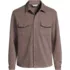 Men's Long Sleeve Bedford Button Through Utility Overshirt, Front