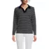 Women's Long Sleeve Mariner Johnny Collar Polo, Front