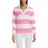 Women's Long Sleeve Mariner Johnny Collar Polo, Front