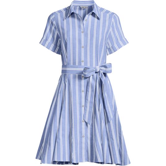Womens Blue Linen Dresses | Lands' End