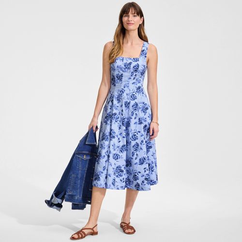 sachin and babi light blue dress Between Now And Then Red Cotton Sleeveless Maxi Dress main image 0