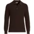 Men's Long Sleeve Drifter Polo Sweater, Front