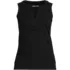 Women's Slub Decorative Trim Tank Top, Front