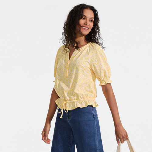 Yellow Shirts & Blouses | Lands' End