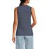 Women's Micro Rib Square Neck Tank, Back