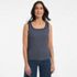 Women's Micro Rib Square Neck Tank, Front