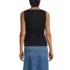 Women's Linen Sleeveless Peplum Top, Back