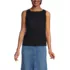 Women's Linen Sleeveless Peplum Top, Front