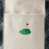 Pre-Monogrammed Plaid Canvas Pocket Tote, alternative image