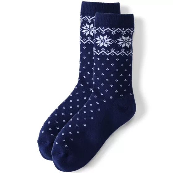 Women's Fair Isle Boot Socks 1 Pack - primary