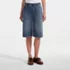 Women's Starfish High Rise Knit Denim 12" Bermuda Shorts, Front