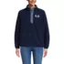 Unisex Snap Neck Fleece Pullover, Front