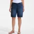 Women's Plus Size Lightweight Denim Mid Rise 10" Shorts, Front