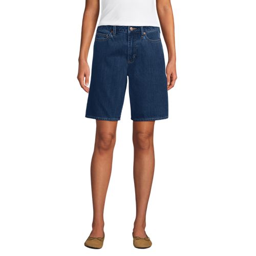 Women's Lightweight Denim Mid Rise 10" Shorts - image 2