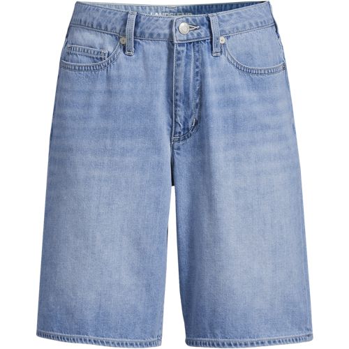 Women's Lightweight Denim Mid Rise 10" Shorts - image 5