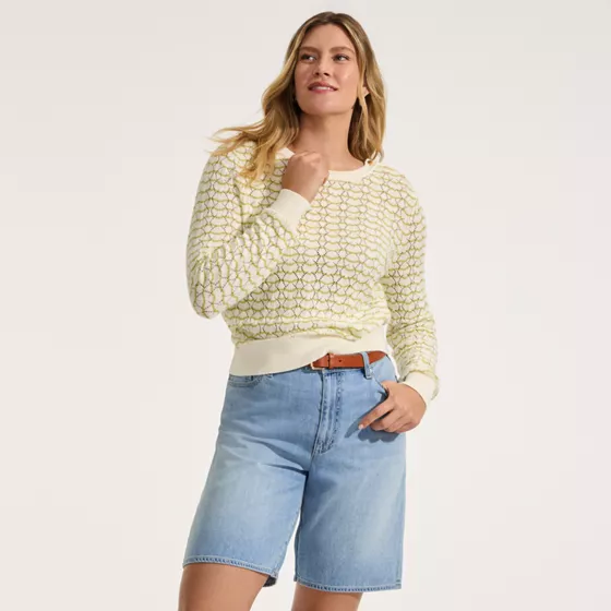 Women's Lightweight Denim Mid Rise 10" Shorts - primary