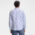 Men's Long Sleeve Sail Rigger Oxford Embroidered Shirt, Back