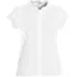 Women's Flutter Sleeve Button Front Blouse, Front