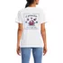 Women's Short Sleeve Crew Neck Graphic T-Shirt, Back