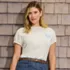 Women's Short Sleeve Crew Neck Graphic T-Shirt, alternative image