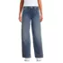 Women's Rigid Denim Low Rise Baggy Jeans, Front