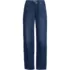 Women's Rigid Denim Mid Rise Baggy Jeans, Front