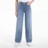 Women's Rigid Denim Mid Rise Baggy Jeans, Front