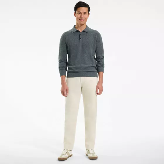Men's Stretch Comfort Waist Easy Classic Fit Natural Jean - primary