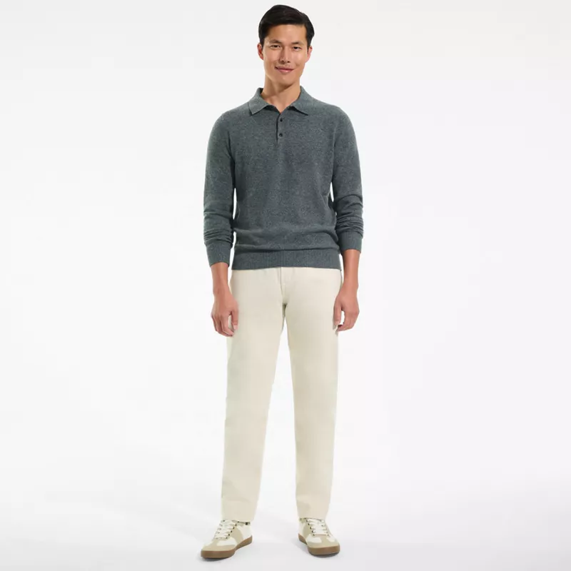 Men's Stretch Comfort Waist Easy Classic Fit Natural Jean, alternative image