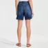 Women's Soft Denim Mid Rise 7" Jean Shorts, Back