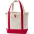 Medium Open Top Limited Edition Lobster Canvas Tote Bag, Front