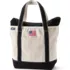 Medium Open Top Limited Edition Flag Canvas Tote Bag, Front