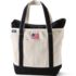 Medium Open Top Limited Edition Flag Canvas Tote Bag, Front