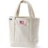 Medium Open Top Limited Edition Flag Canvas Tote Bag, Front