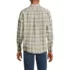 Men's Long Sleeve Madras Shirt, Back