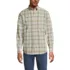 Men's Long Sleeve Madras Shirt, Front