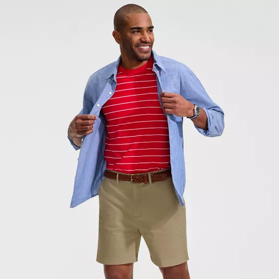 Men's Knockabout 7" Comfort Waist Classic Fit Chino Short - primary