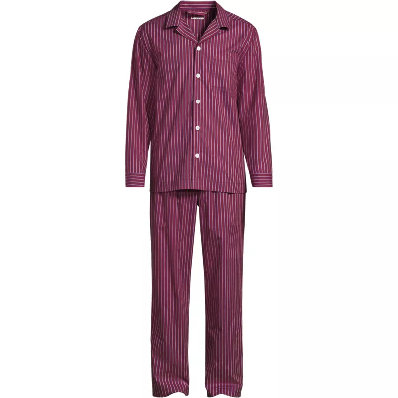 Men's Long Sleeve Essential Pant Pattern Set, Front