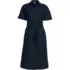 Women's Cotton Poplin Button Front Dress, Front