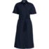 Women's Cotton Poplin Button Front Dress, Front