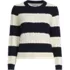 Women's Petite Drifter Classic Cable Crew Neck Sweater, Front