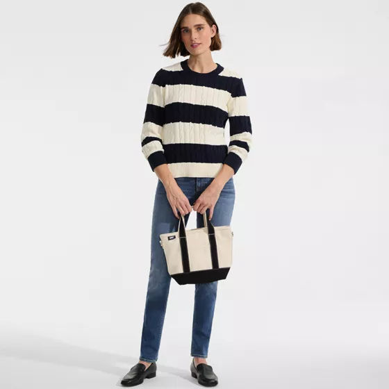 Women's Drifter Classic Cable Crew Neck Sweater - primary