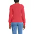 Women's Drifter Classic Cable Crew Neck Cardigan Sweater, Back