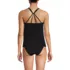 Women's Tugless QuickDry Adjustable Strappy Back Tankini Top , Back