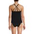 Women's Tugless QuickDry Adjustable Strappy Back Tankini Top 24.5", Back