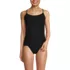 Women's Tugless QuickDry Adjustable Strappy Back Tankini Top , Front