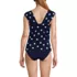 Women's Square Neck Underwire Tankini Top, Back